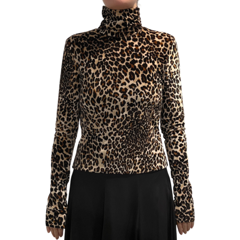 THE PARADISE TOP - LEOPARD - MADE TO ORDER